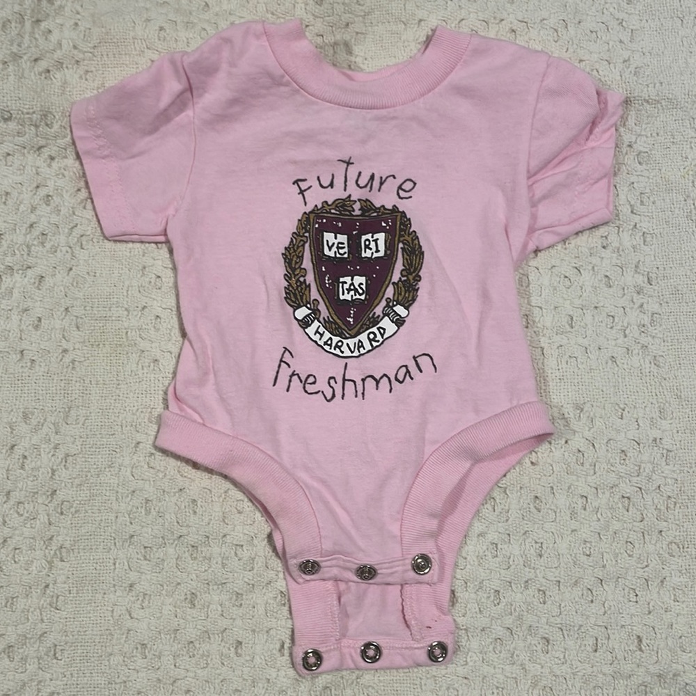 Future Veritas Harvard Freshman Bodysuit 6M